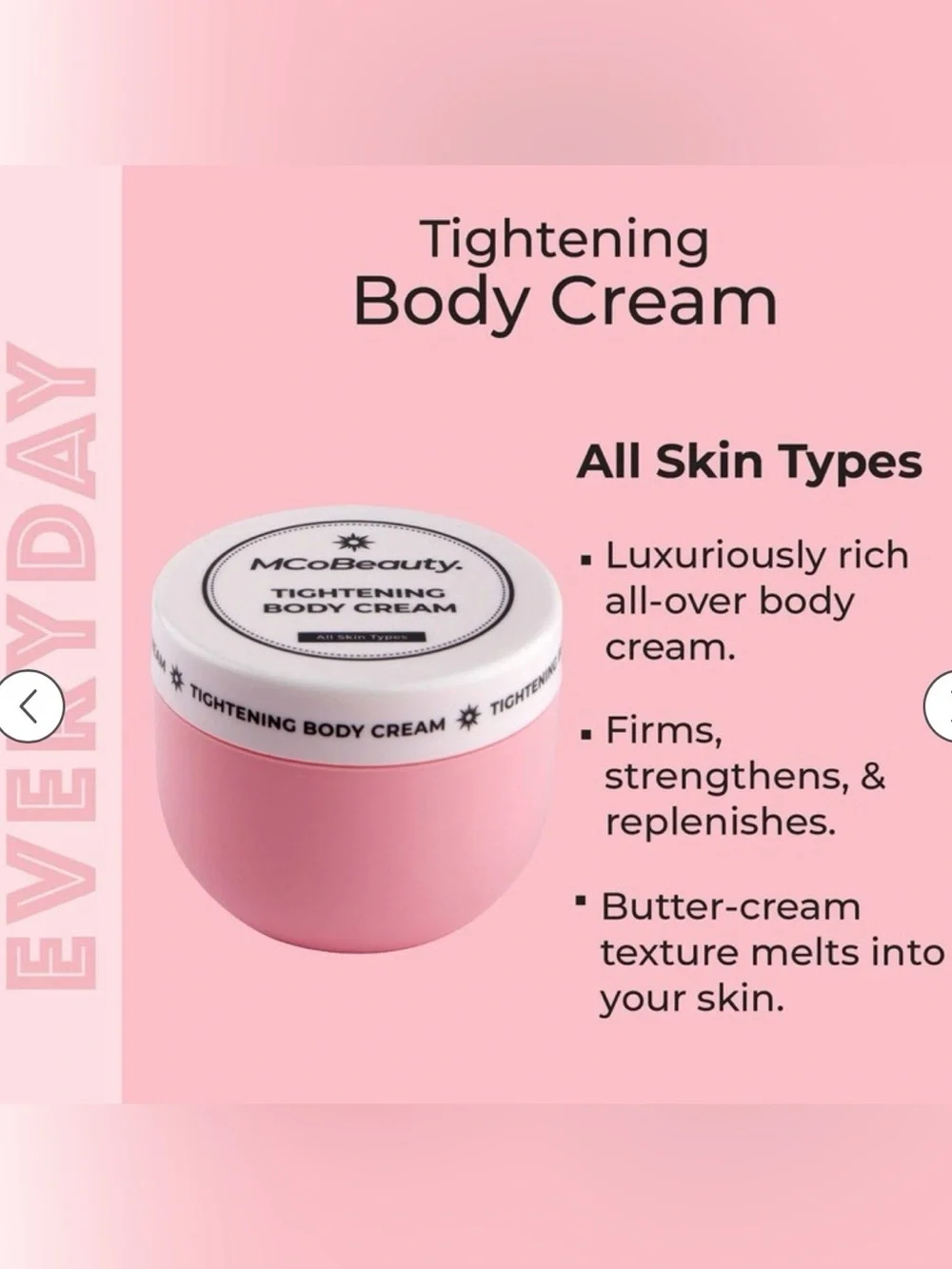 MCoBeauty Tightening Body Cream